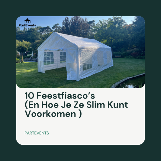 10 Feestfiasco’s (En Hoe Je Ze Slim Kunt Voorkomen 😉)