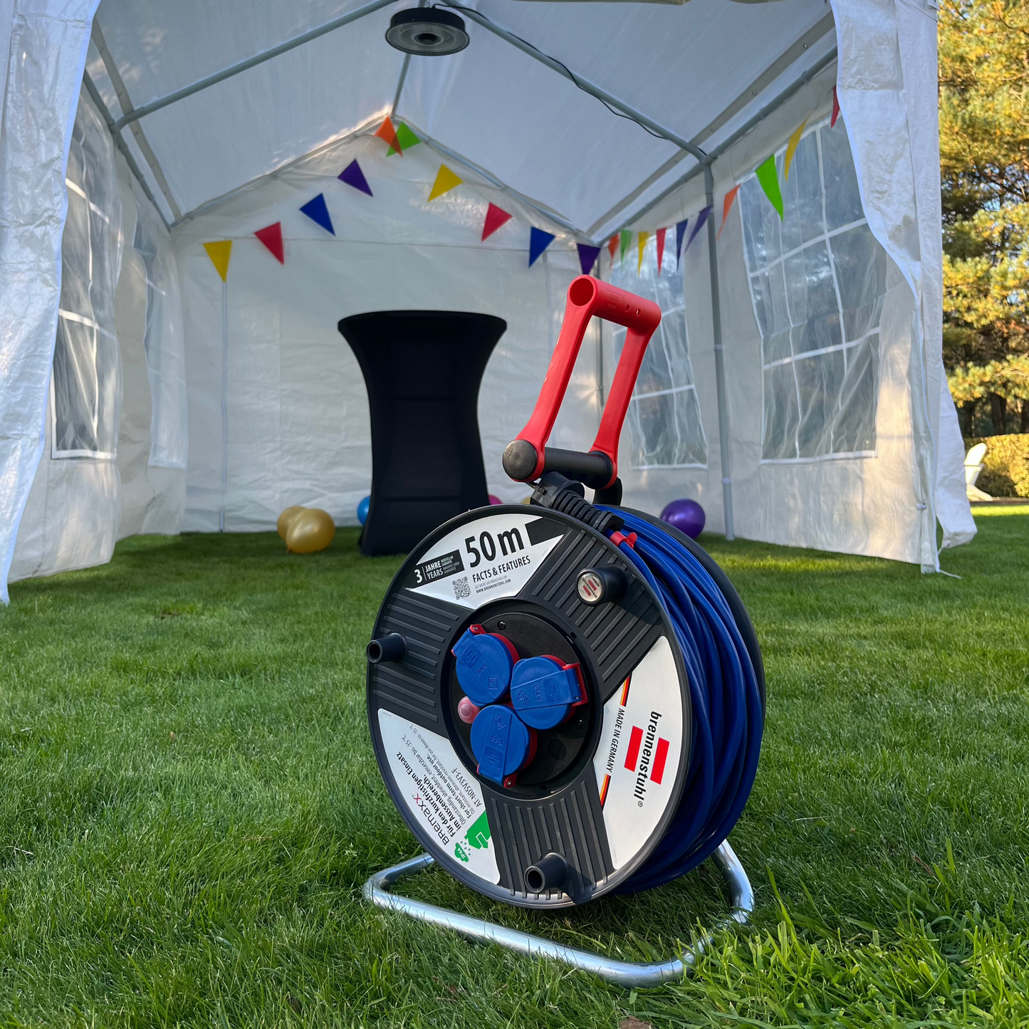 Haspel te huur op PartEvents. Deze haspel kun je huren op www.partevents.nl
