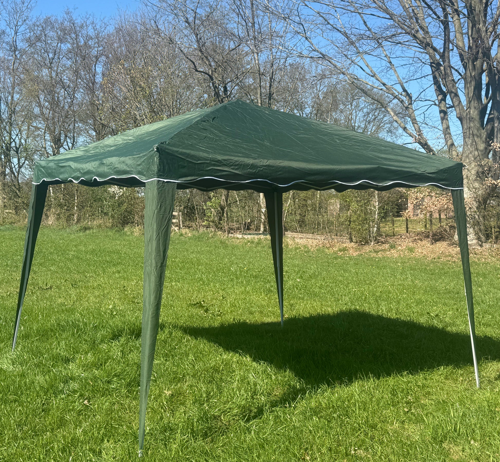 Partytent 3x3 easy-up bij partyverhuur PartEvents