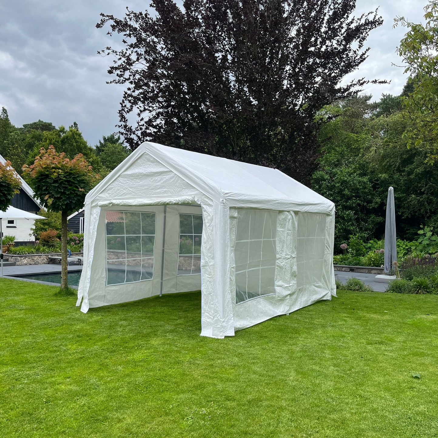 Partytent verhuur 3x4 wit
