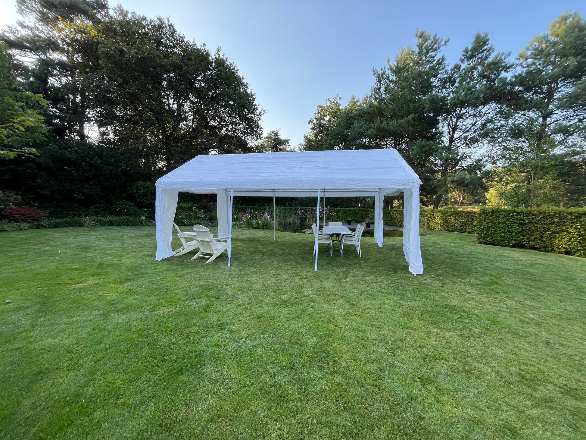 Partytent 4x6 zonder zijwanden