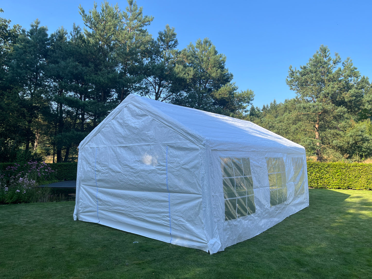 partytent 4x6 achterkant